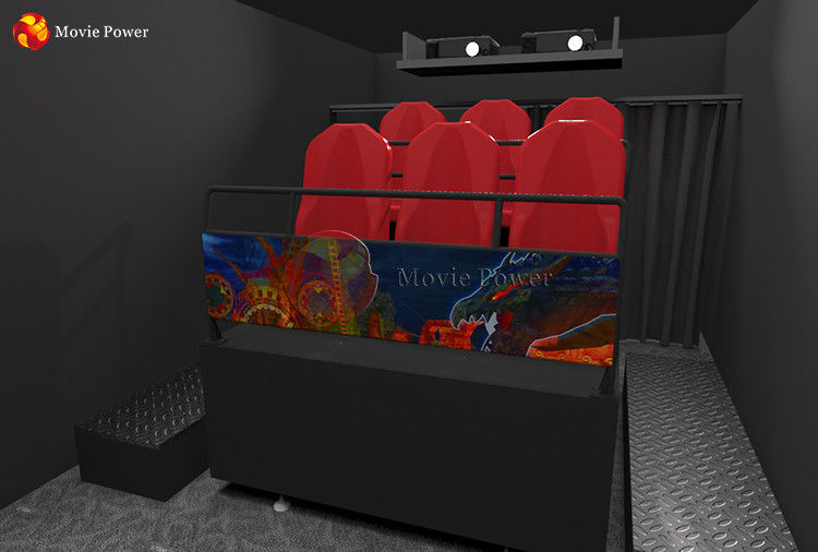 Parent Child Interactive Dynamic 7D Cinema Theater For Entertainment