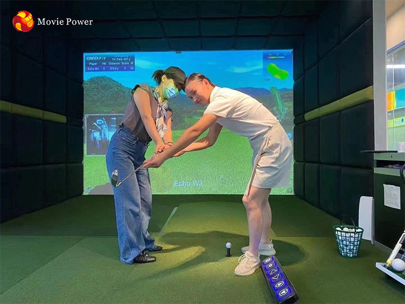 Professional Virtual Indoor Golf Simulator Projection ROHS