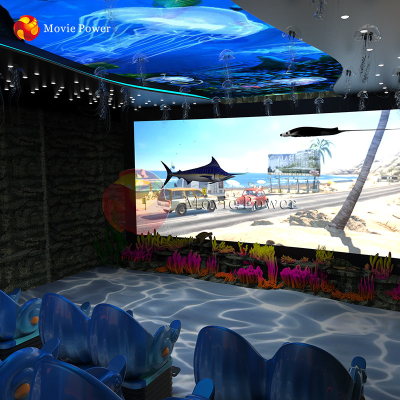 Amusement Park 9d Vr Arcade Game Machine 5D Motion Theater Cinema Equipment