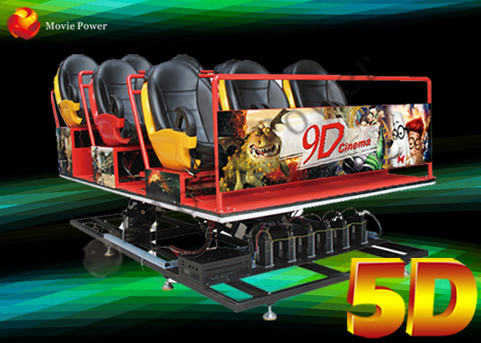 Dubai Electric And Hydraulic Motion 5d Home Theater With 6/8/9/12 Seater