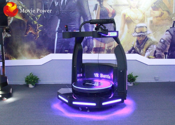 Standing Up VR Games 9D Simulator VR Battle 360 Degree Rotation For