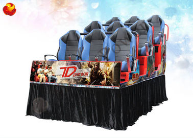 Interactive Fog Smell Fire 7D Movie Theater With 5.1 Sound Track System