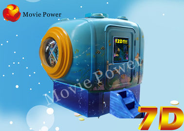 Attractive Kids Roller Coaster 9D / 5D Mini Cinema With Coin Control System