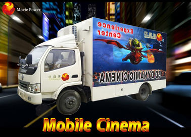 Interactive Thriller Shooting Gun Mobile Movie Theater 220V 2.25KW