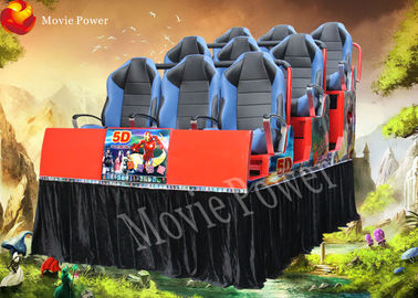 7D Cinema 6 People Dynamic Seat Equipment Safe And Easy To Control