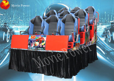 9 Seater 7D Movie Theater Dynamic Platform 5D Cinema Simulator