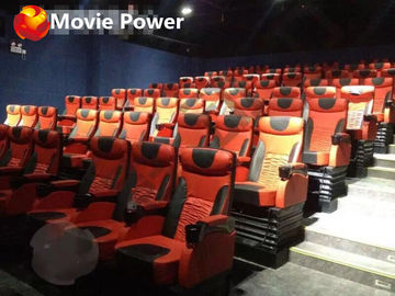 Luxury Fiberglass Theatre Room Chairs Large 3D 4D 5D 9D Movie Cinema Project