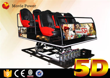 Theme Park Equipment 5d Cinema Motion Seat 6Dof 5D Cinema Simulator Game Machine 5D Cinema