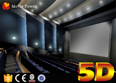 7.1 Channel Audio System and Curve Screen 4-D Movie Theater with 3 DOF Electric Chairs