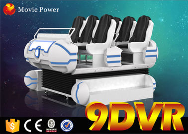 9D Virtual Reality 6 Seats VR Family interactive gun shooting game and 360 degree movie