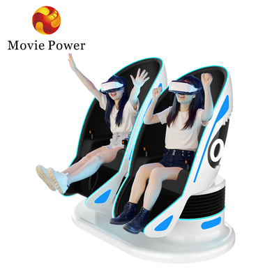 Shopping Mall 9D Egg Chair Roller Coaster Simulator Virtual Reality Gaming Machine Dynamic Seats