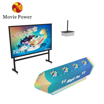 AR MR Interactive Projector Wall Game Kids Education 3d Video Game Children Painting Machine