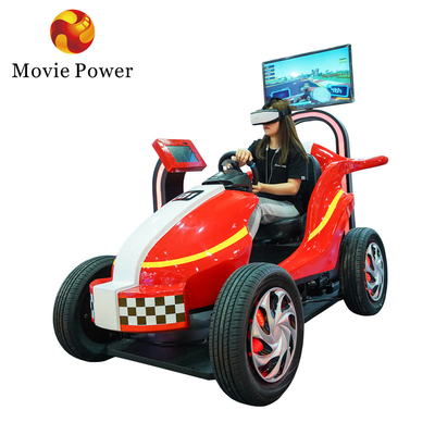 9D Kids Car Racing Game VR Driving Simulator For Amusement Park
