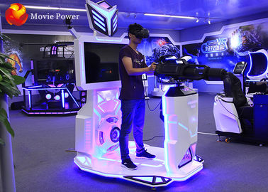 Space Play Virtual Reality Simulator 9D VR Interactive Indoor Shooting Game Gatling Gun