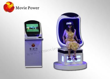 Egg Shape Virtual Reality Motion Simulator For Shopping Mall / Business Street