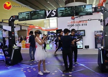 High Revenue Shooting Vr Walking Platform For Shopping Mall / Park