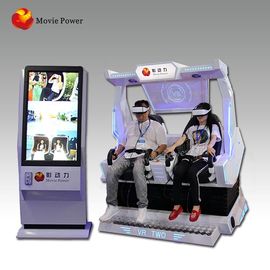 Steel Material Virtual Reality Simulator 2 Seats Cinema 9d Vr Machine