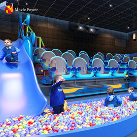 Commercial Park Amusement 4D Dynamic Children Cinema Seating