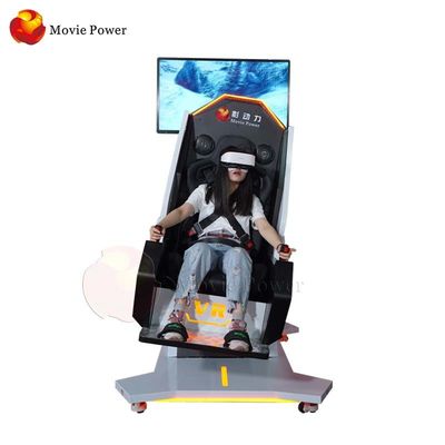 Dynamic Motion 9d VR Ride Virtual Reality Roller Coaster 9D VR 360 Simulator For Game Center