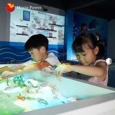 Kids Indoor Playground AR Projector Multiplayer 3d floor projection