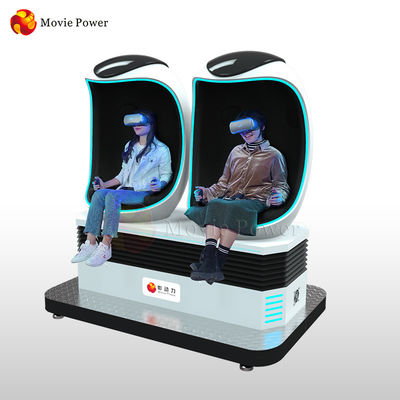 360 Degree Egg 9D VR Cinema Simulator Interactive Virtual Reality Equipment 3 seats
