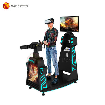 360 Degree Standing Up Interactive 9d Vr Arcade Game Shooting Machine Simulator