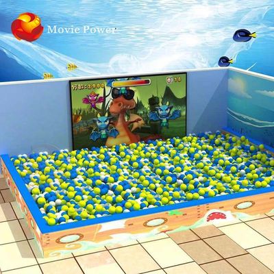 Kids Entertainment AR Interactive Projector Theme Park Zorbing Ball Gaming Equipment