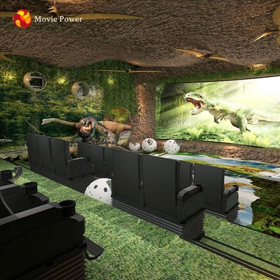 Park Dinosaur Theme 5D Cinema Electric Movie Theater