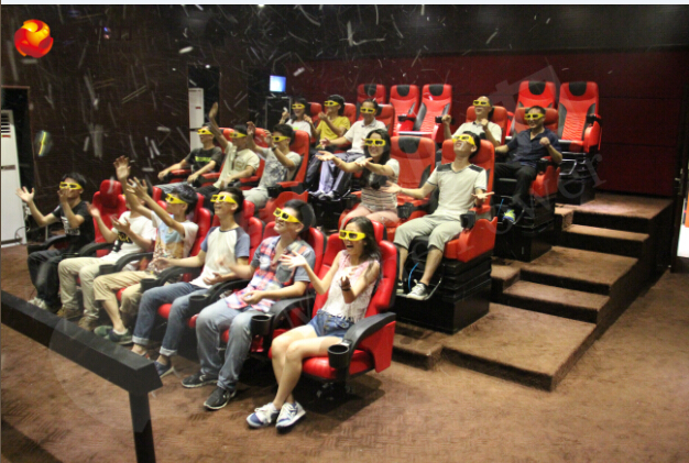 Experience Extraordinary Adventure 4D Cinema Seats For Shopping Center 0