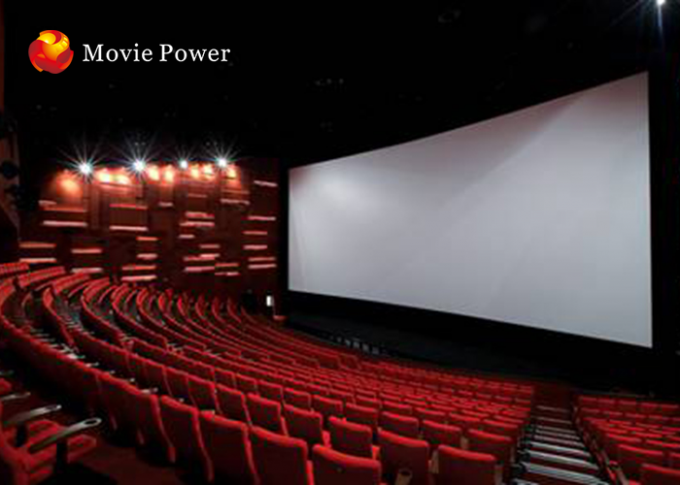 Popular Electronic 3 DOF 4D Movie Theater System With 360 Big Screen 0