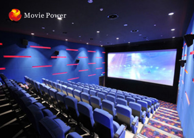 Bubble Smoke 100 Seat 4D Cinema System With Electric Motion Chair 0