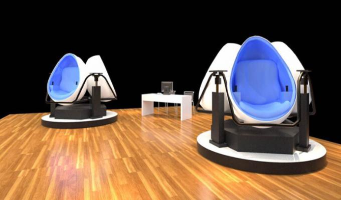 Electric Virtual Reality 3D Glasses 9D VR Cinema Egg Chair SGS 0