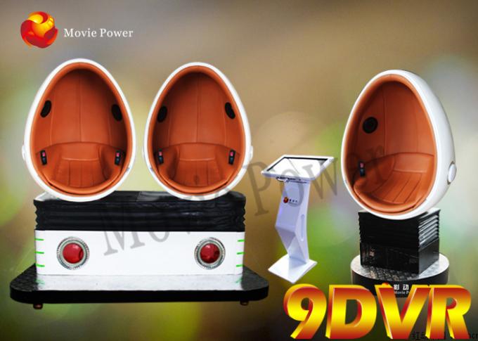 Electric Platform 9D VR Cinema 3 Dof Triple Motion Seats 9D Simulator 0