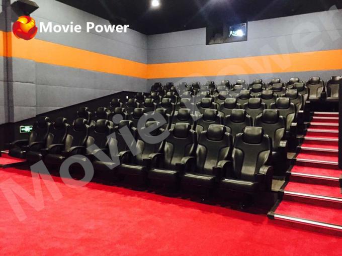 Luxury Fiberglass Theatre Room Chairs Large 3D 4D 5D 9D Movie Cinema Project 0