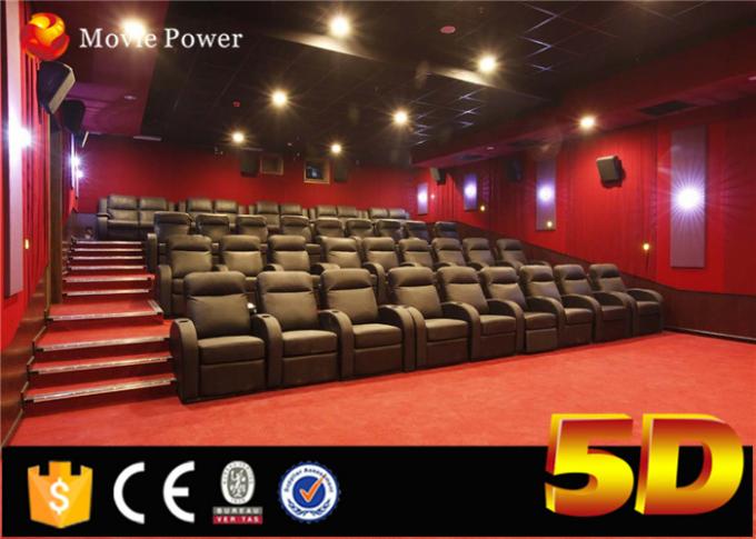 IMAX Film 4d Movie Theater 2 To 200 Seats With Motional Movement In Large Scale Theme Park 0