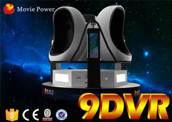 Egg Shaped Fiberglass 9d Vr Cinema 360 Degree Virtual Reality World With Gun Shooting Games 0