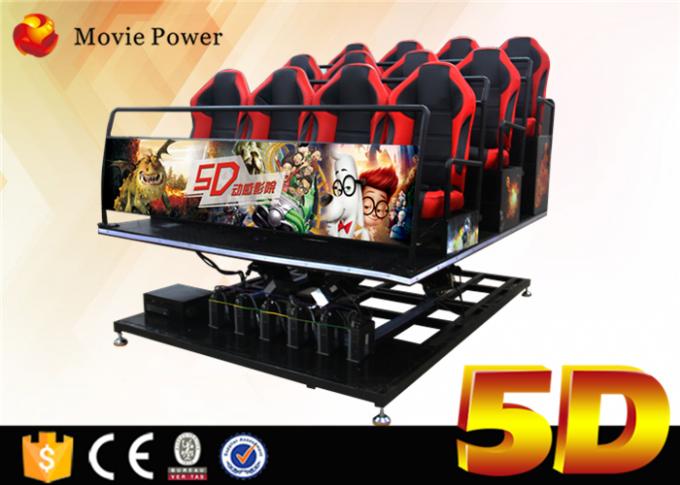 5D Motion Theater Equipment With Motion Platform Actuator 4d Special Effect Controller 0