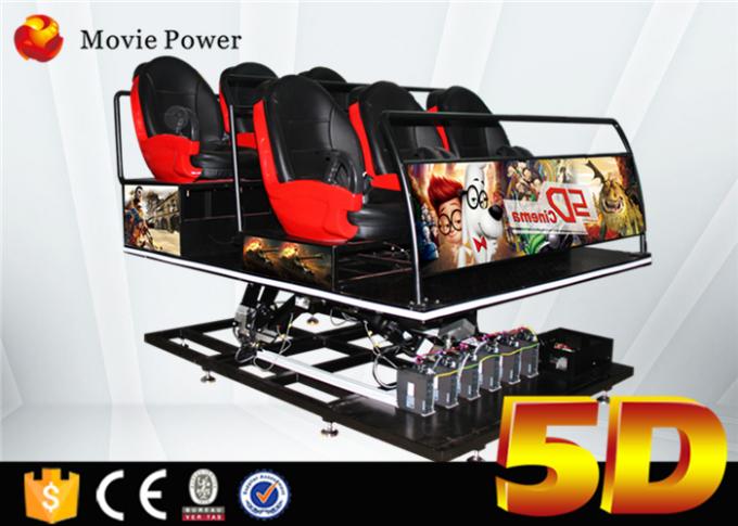 Hydraulic 5d Cinema With Motion Platform 4d Motion Seat 5d Cinema System Movie Equipment 0