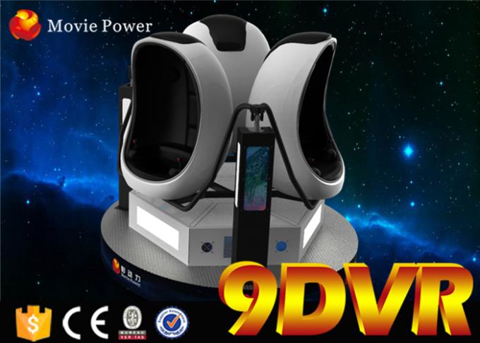 Easy To Operate Automatic Mode Cinema 9d Vr Simulator With Vivid Special Effects And 360 Visual Movies 0