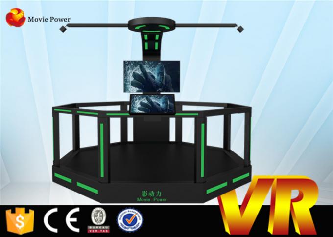 Indoor Virtual Reality 9D VR Cinema / VR Game Machine Interactive For Adults 0