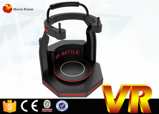 360 Degree rotating 9D VR free battle shooting game latest virtual reality game machine 0