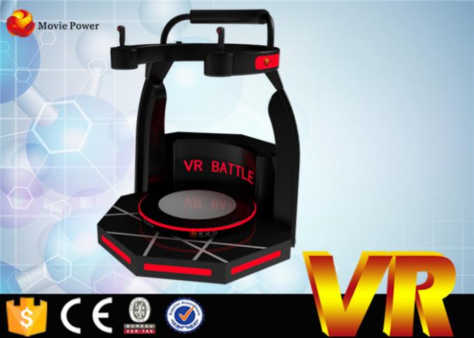 Interactive Standing Up 9D VR Cinema Simulator 360 Degree Virtual Reality Equipment 0