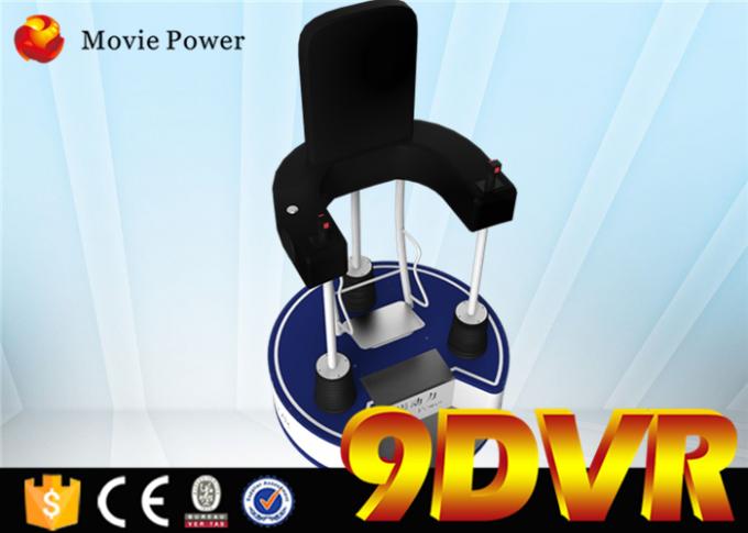 3-Dof Electric Platform 9d Vr Cinema Roller Standing Up Coaster Simulator Ride 0