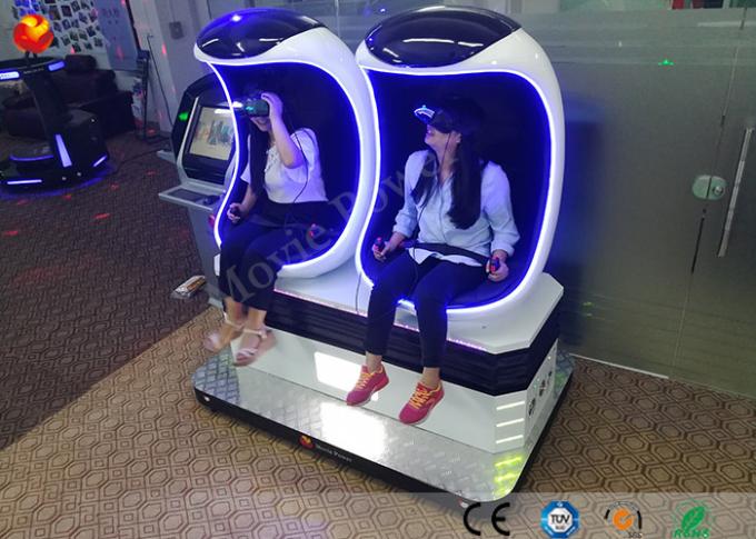 1 / 2 / 3 Seats Virtual Reality 9d Vr Cinema Egg Shaped Theater Simulator 2