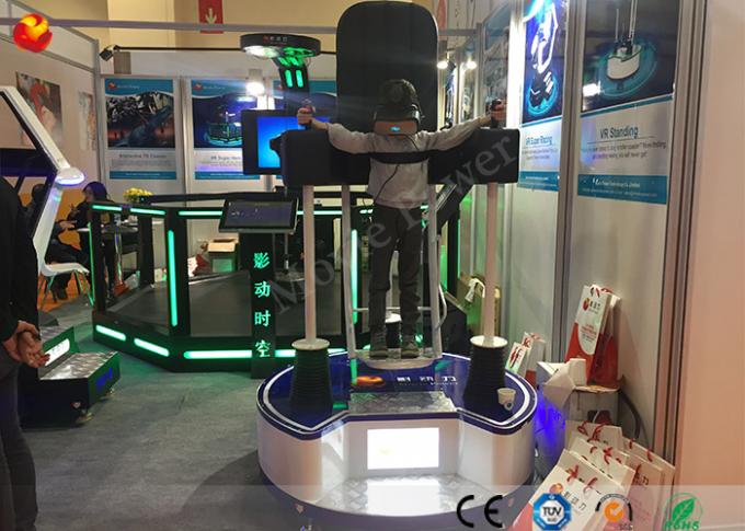 Professional Standing Up 9D VR Standing Roller Coaster 9D Cinema Simulator 0