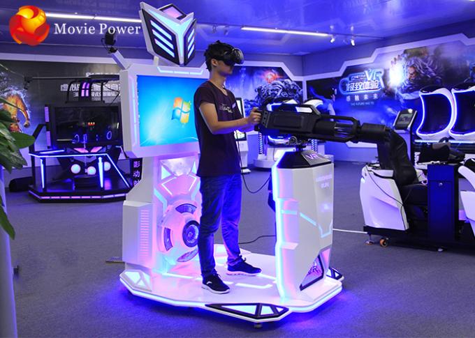 Standing VR Space Platform VR Gatling Arcade Shooting Gun Game Machine VR Simulator 0