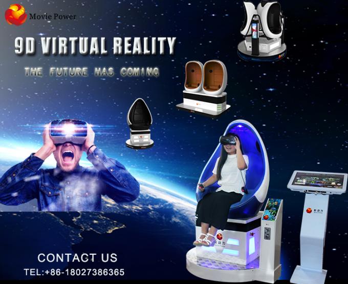 1 Year Guarantee 9D Vr 360 Degree 9d Virtual Reality Cinema For Game Center 0
