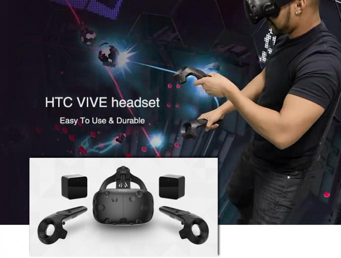 360 Degree Blue Lights Immersive 9D Vr Htc Vive Standing Interactive Shooting Game 0