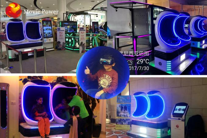 Simulation Ride Coin Operated 9D VR Cinema 9D Cinema Arcade Game Machine 2 Seats 1