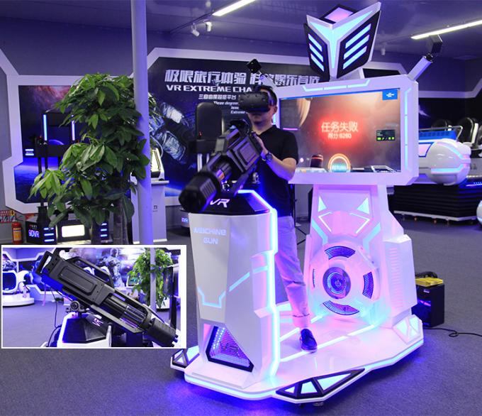9d VR Stand Gatling Walker Space Amusement Park HTC Vive Shooting Battle Game Machine 0